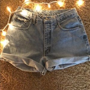 Distressed Mom Shorts